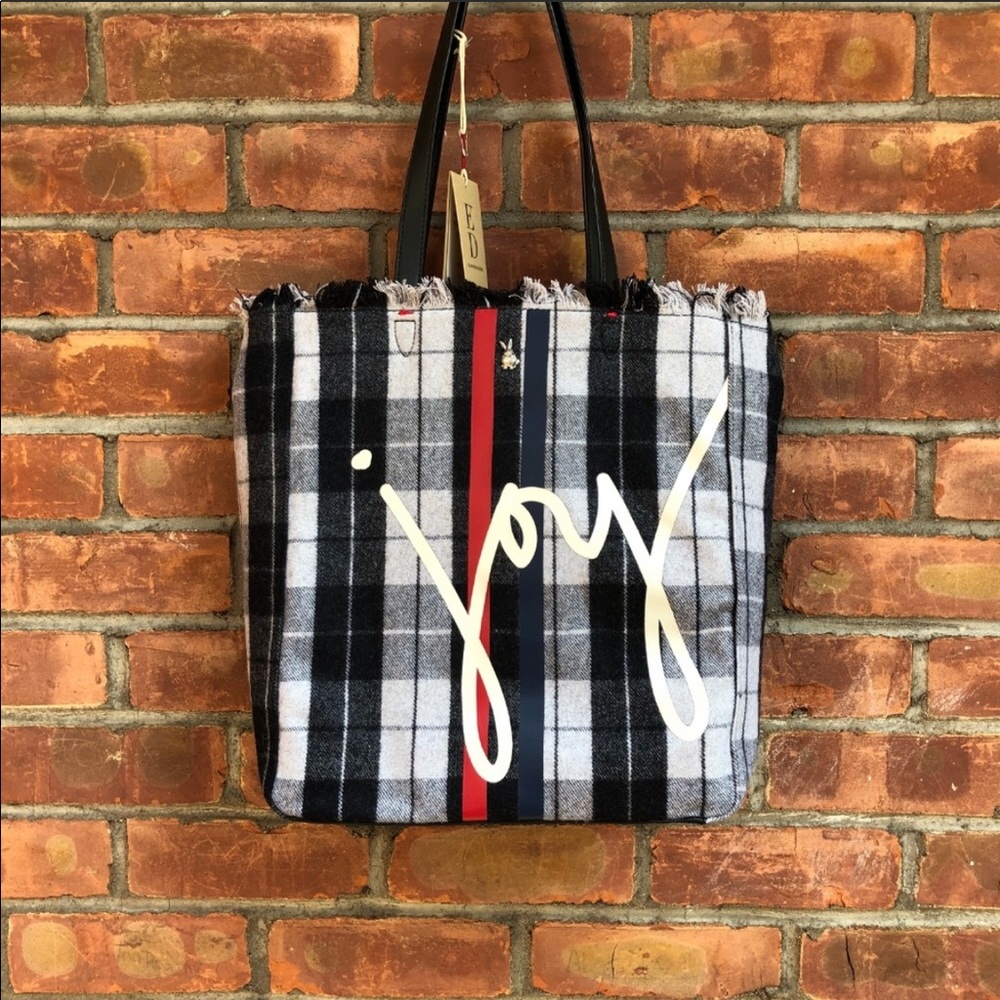 ED Ellen DeGeneres Large tote super fun impeccable - Picture 2 of 8